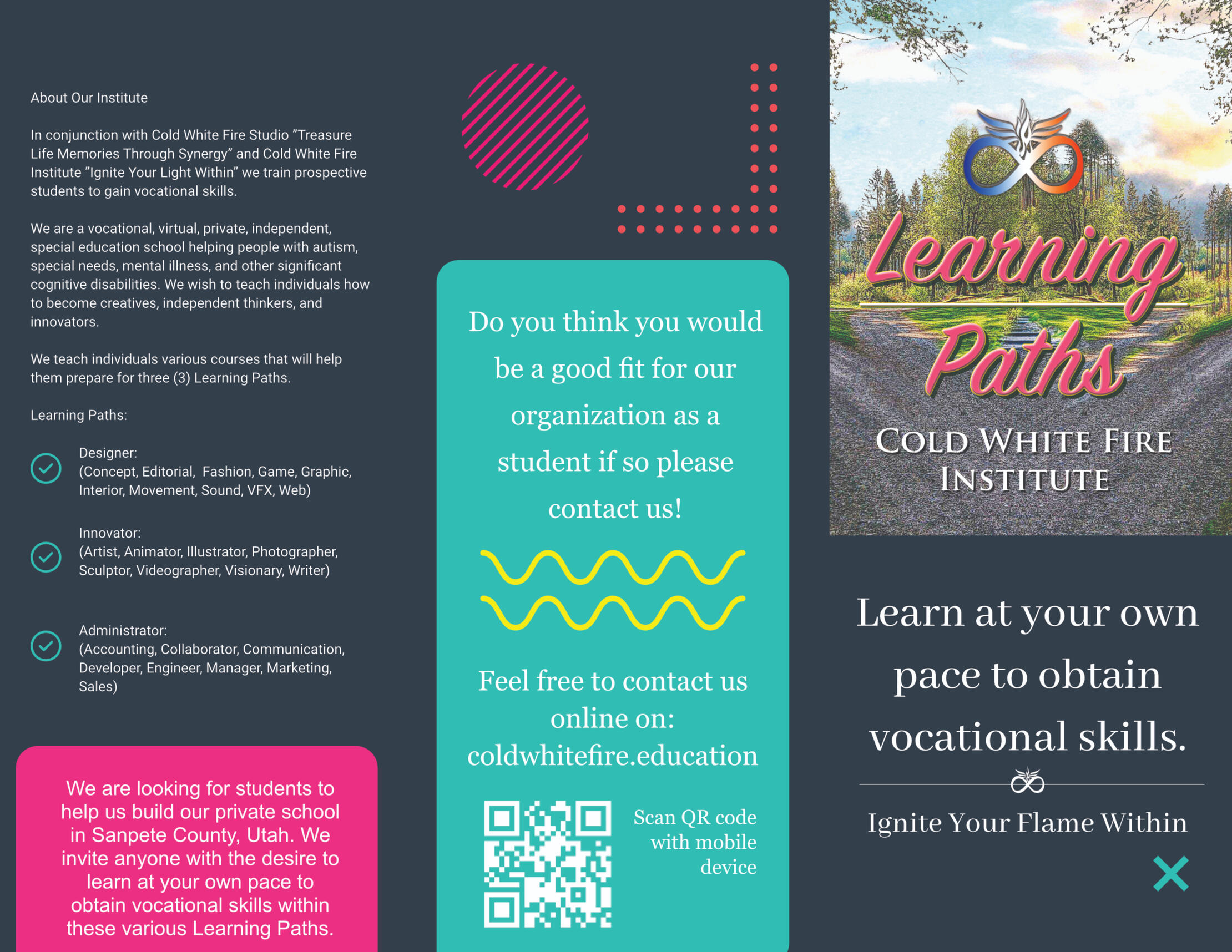 Brochure Tri-Fold Design - Page 1